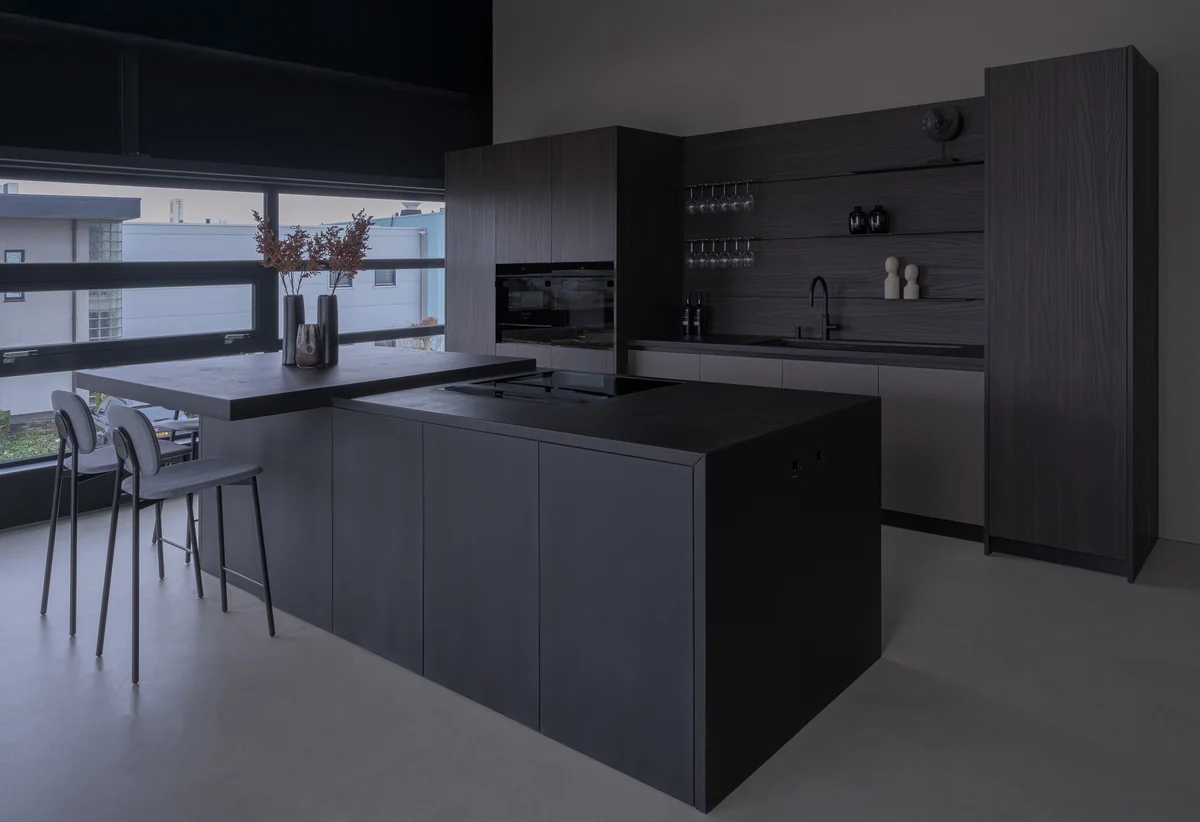 Keuken met BalsaBeton werkblad
